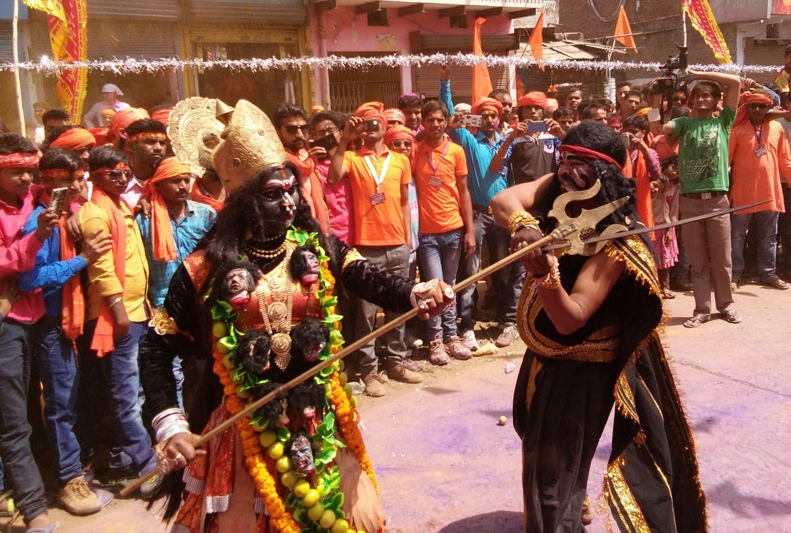purvanchal biggest procession mahaviri jhanda makes record