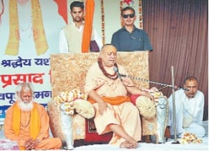 time will say CM's promice and work : Rajeshwerashram