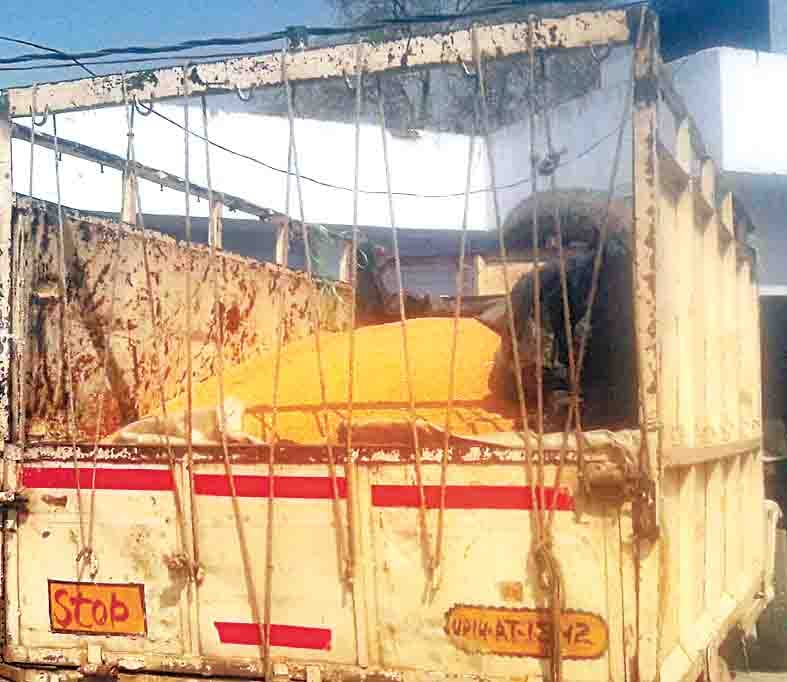 moradabad-bajpur road 10 hours jam