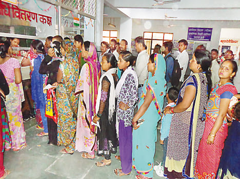 Increased patient, OPD full of district hospital