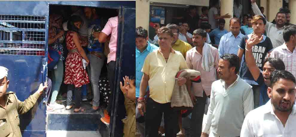 sex racket busted in ghaziabad 51 couples arrested in obscene situation after yogi came in power