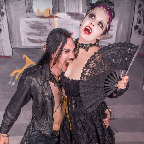 this girl drinks boy's blood as her addiction