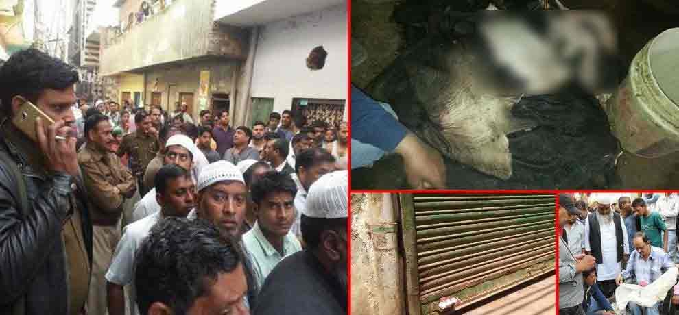 15 slaughter house sealed in ghaziabad, loni mla in action mode