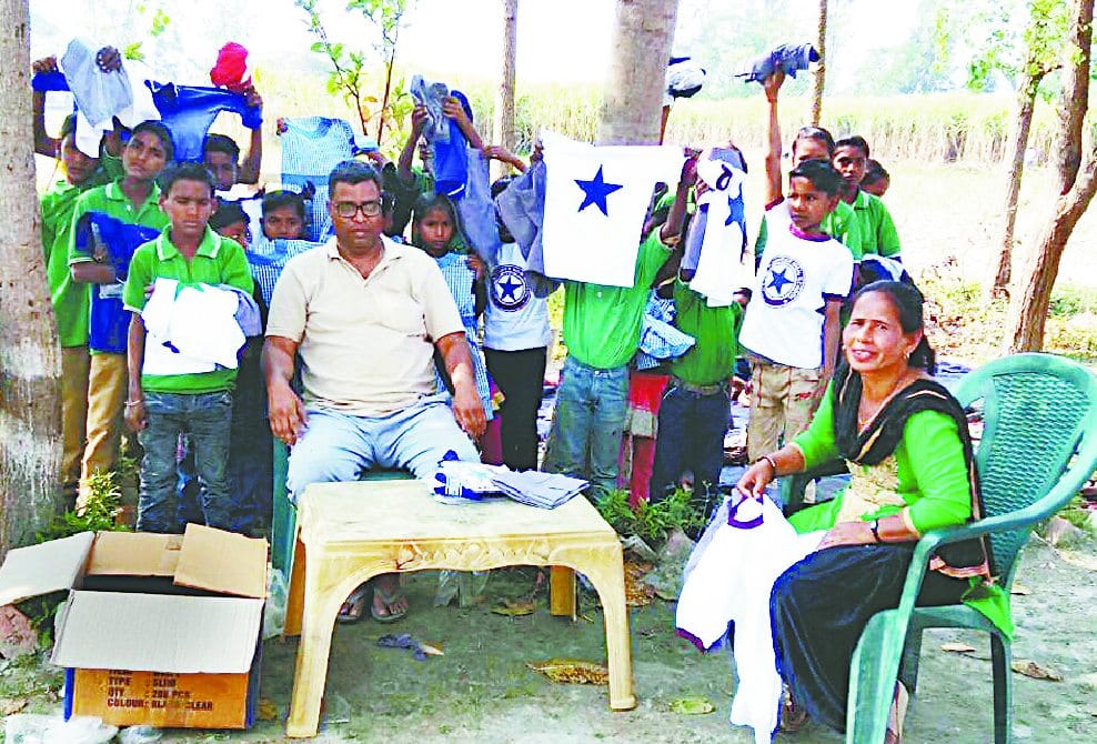 Children take oath, sparrow will keep Dana-water