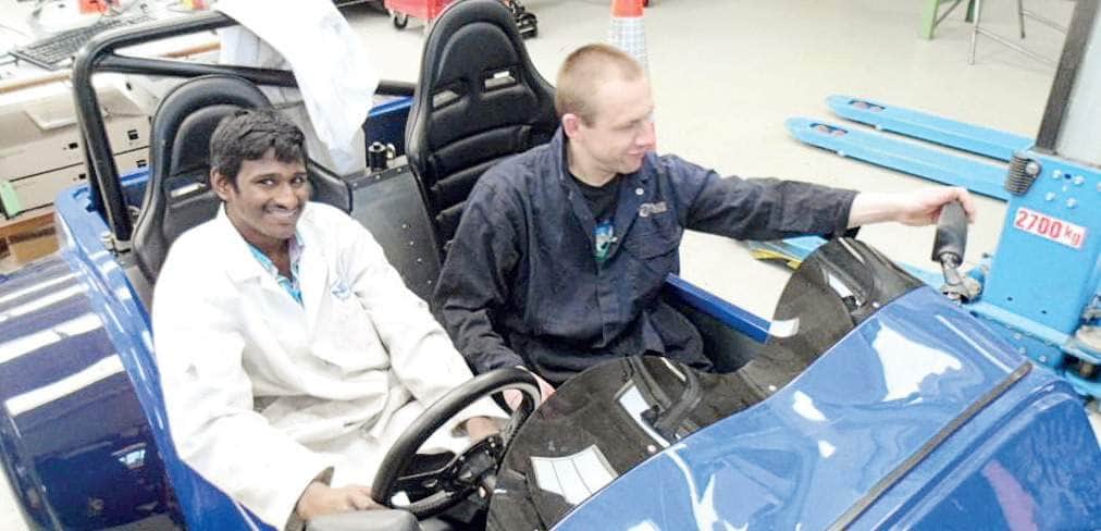 jaywel, the beggar who travelled a long journey to cambridge