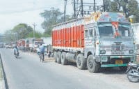 yamunanagar, ha e way jam