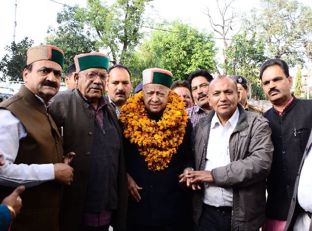 Virbhadra Singh Statement on Manipur and Goa Election.