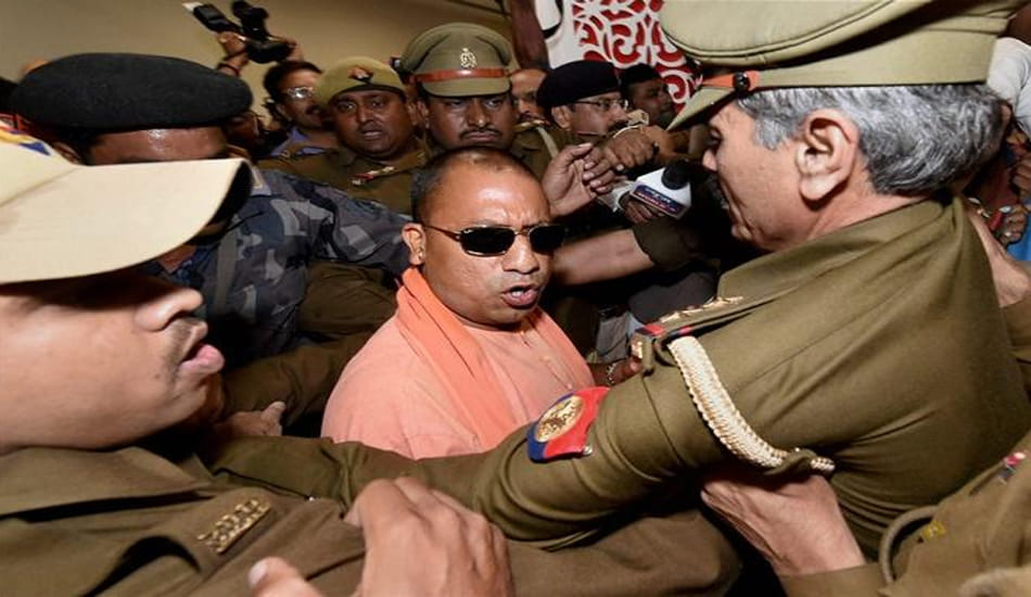 first fallen of yogi govt
