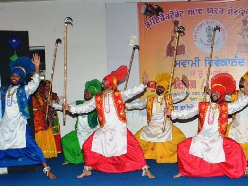 DBU, District Youth Fair, Coradiya College Bhangra winner, Mandi Gobindgarh