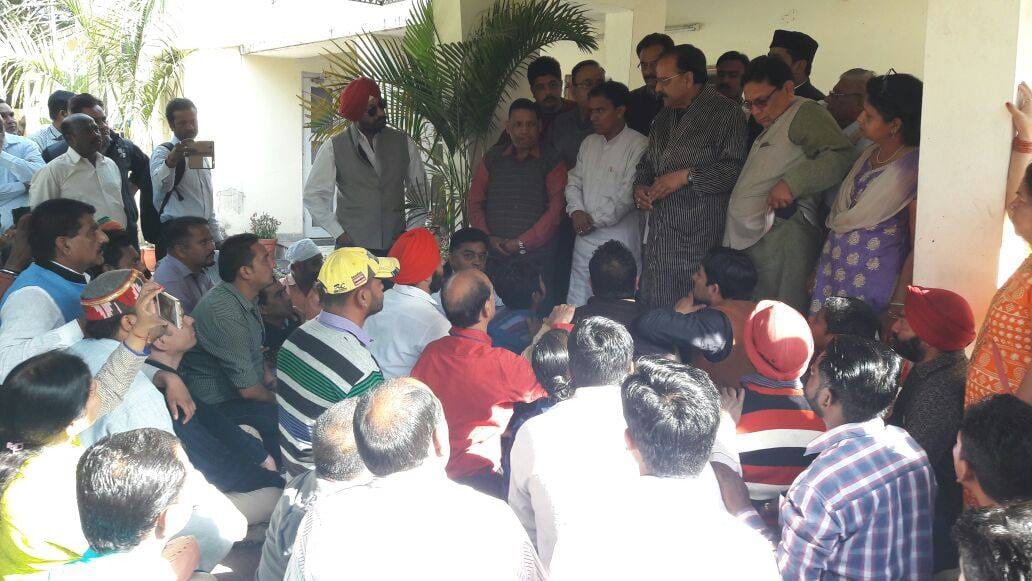 uttarakhand bjp senior mla angry