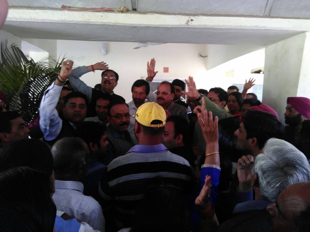uttarakhand bjp senior mla angry