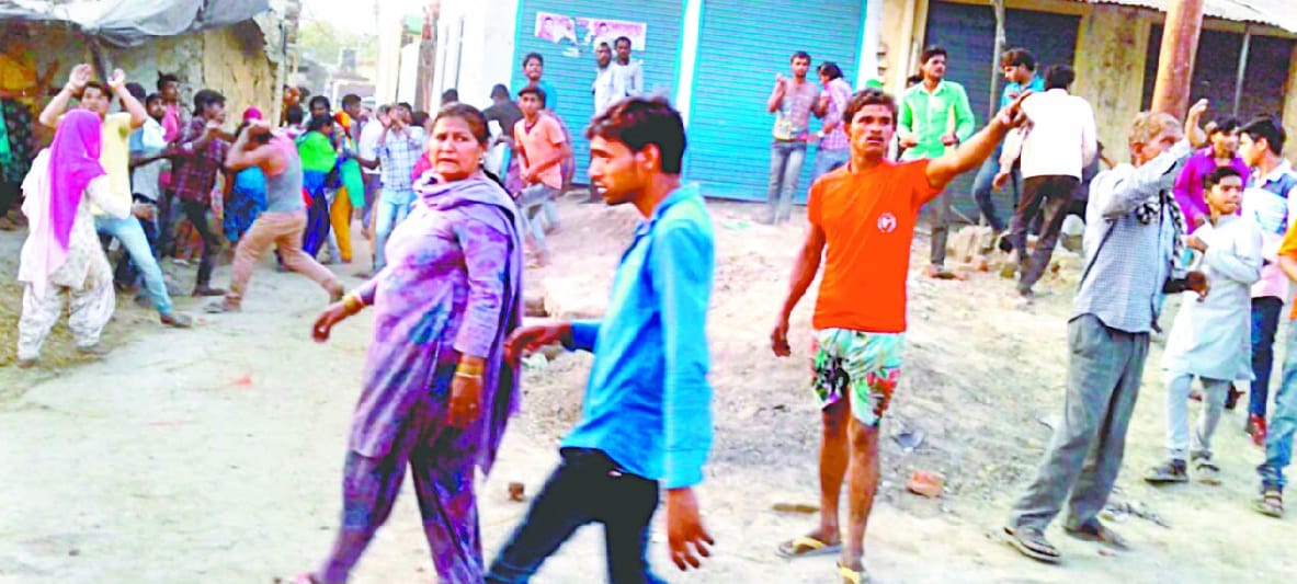 बरहैनी मारपीट और फायरिंग में 20 नामजद सहित 70 पर केस दर्ज