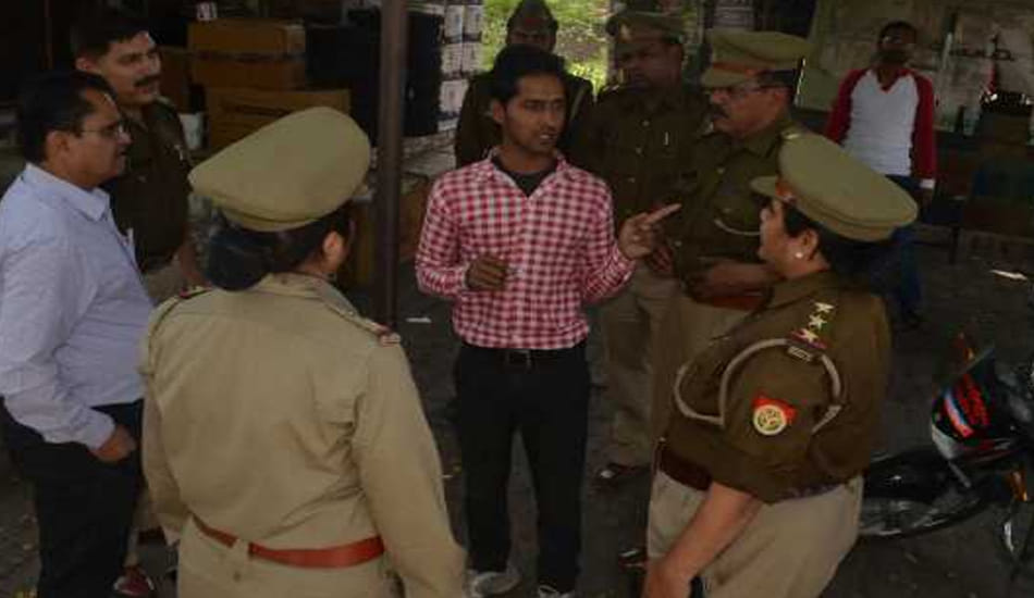 tweeted to yogi on tampering police in action