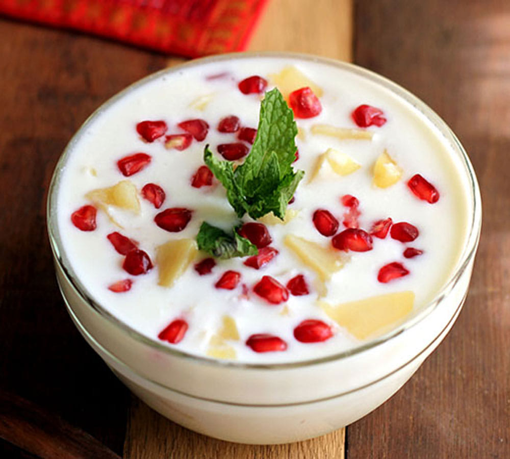 try kutu chila and fruit raita this navratri