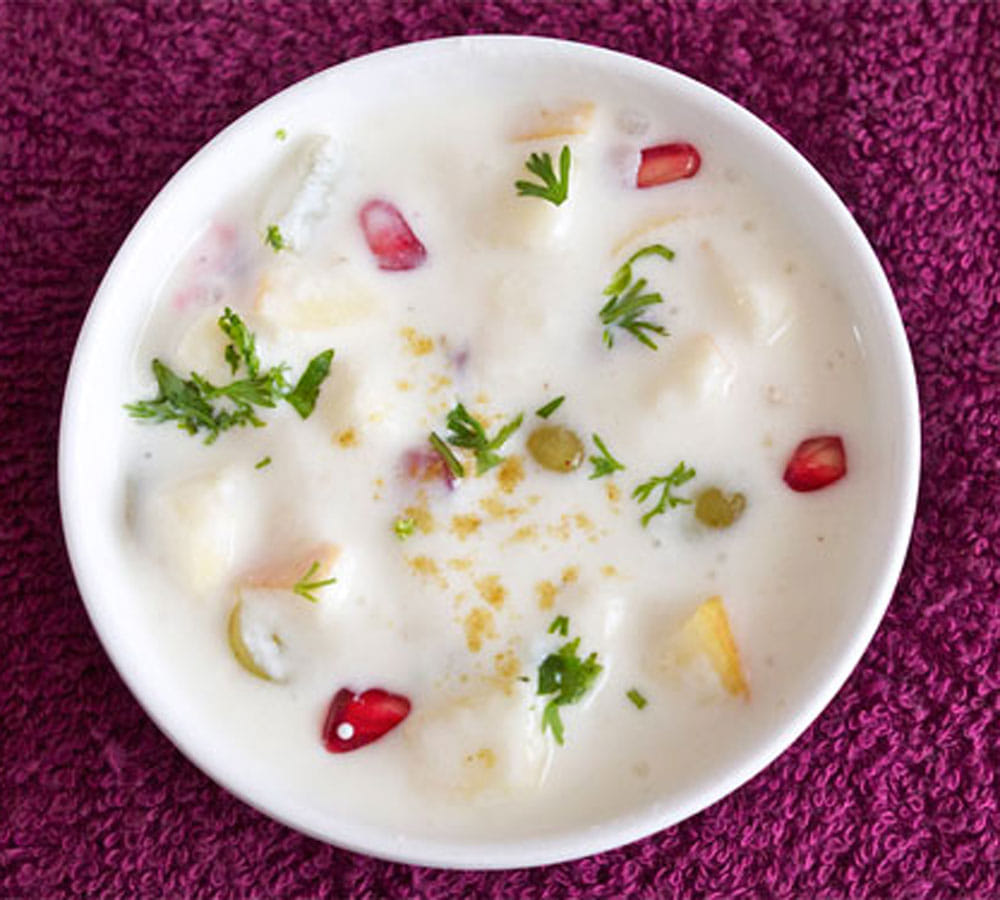 try kutu chila and fruit raita this navratri