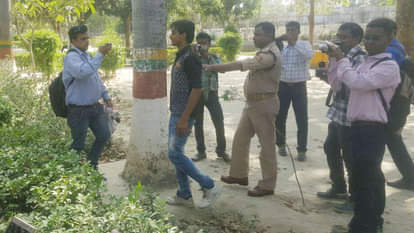 कानपुर के मोतीझील में एंटी रोमियो अभियान