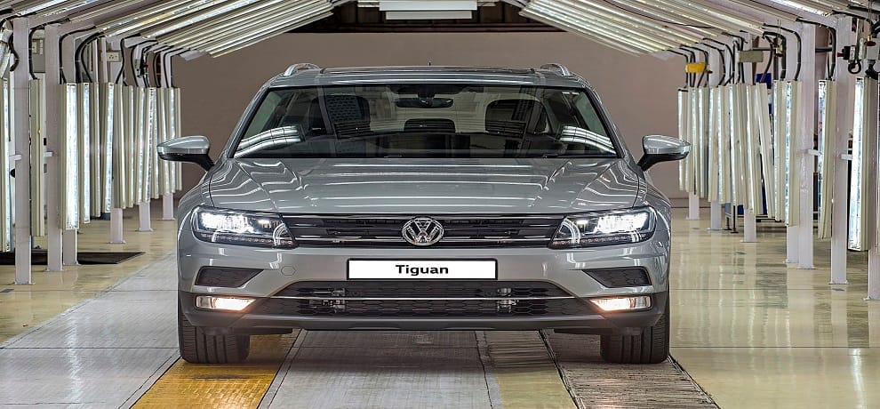 Volkswagen India announces the start of production for Tiguan