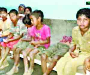 50 children sick of filaria dose