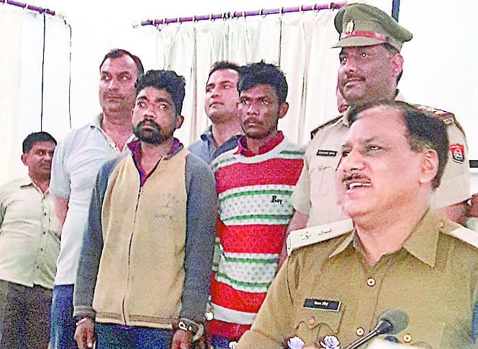 Police raid two vehicles