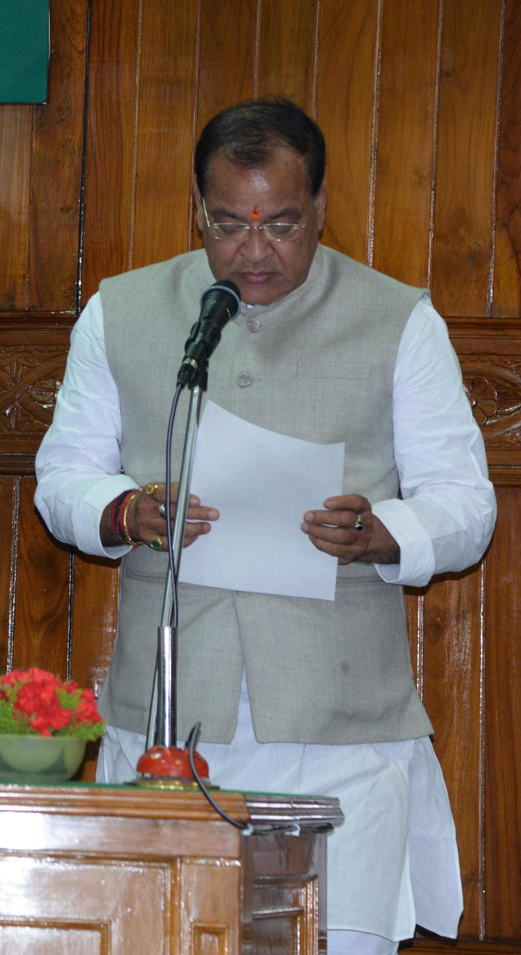 minister yashpal arya took oath with his son sanjeev