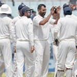 mohammed shami May play in Dharamshala Test.