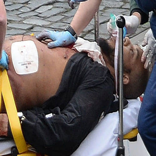 Pictures Of 'Terror incident' near UK Parliament