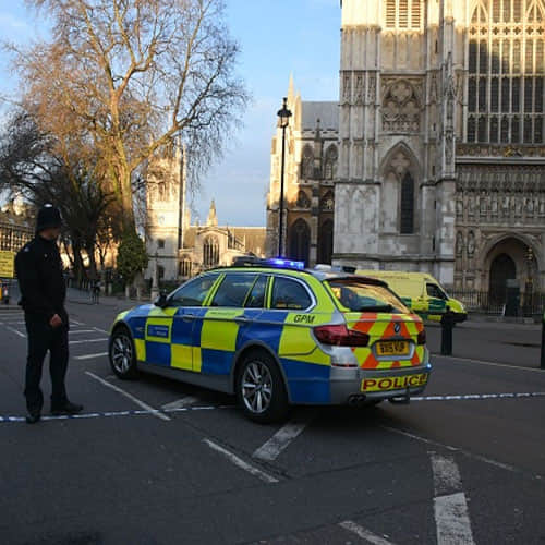 Pictures Of 'Terror incident' near UK Parliament