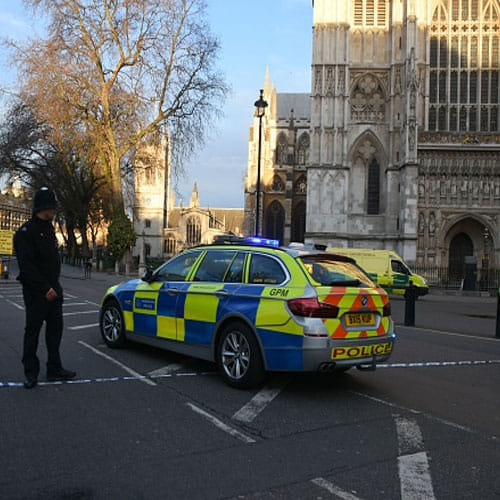 Pictures Of 'Terror incident' near UK Parliament