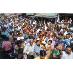 rajya mantri ka road show