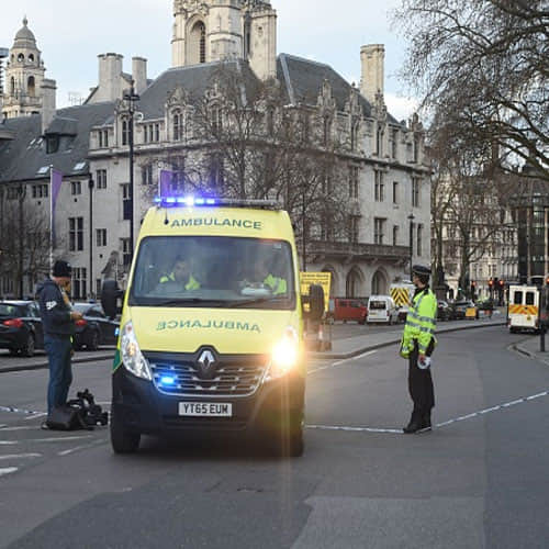 Pictures Of 'Terror incident' near UK Parliament