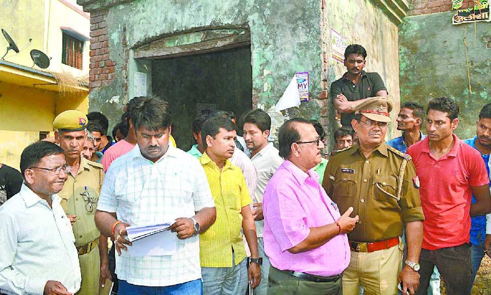 Raid on Slater houses, stirred