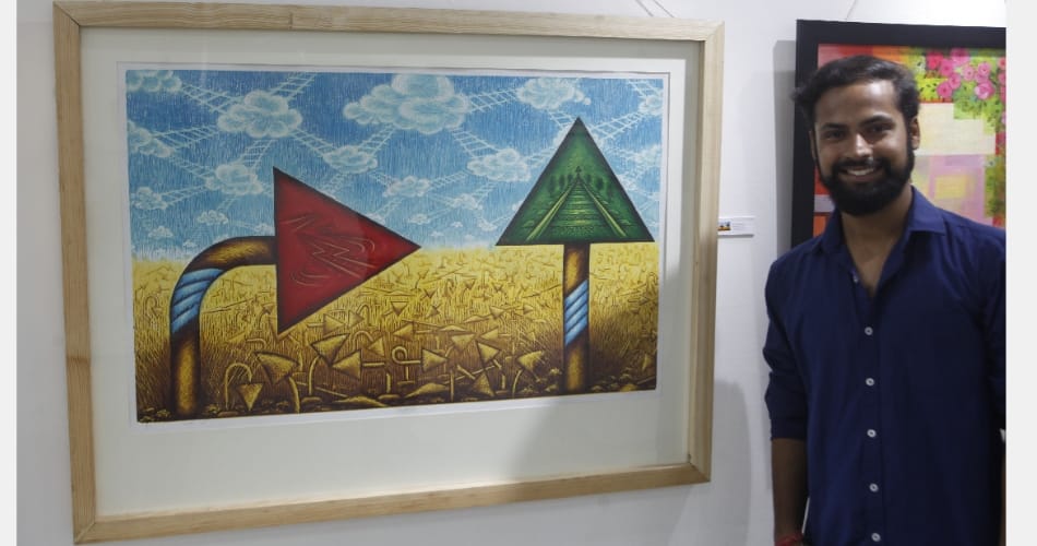 deepak is selected for london college of art