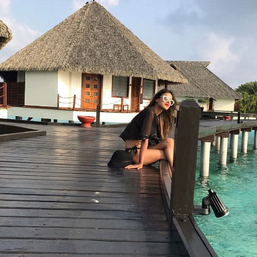 Jamai Raja Fame Nia Sharma Holidays In Maldives, Hot Pictures Gone Viral