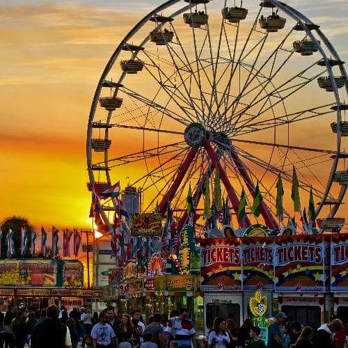 Preparations for the fair