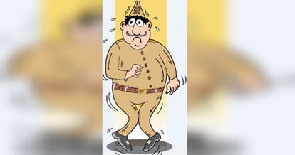 traffic police department, Punjab fat policeman, ludhiana news
