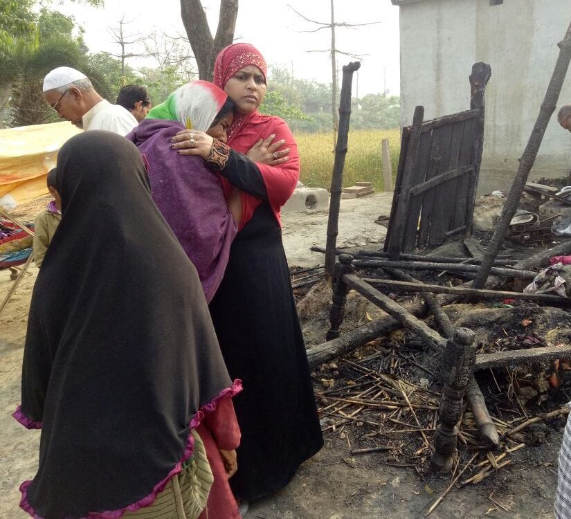 Fire burns cottage and household goods 