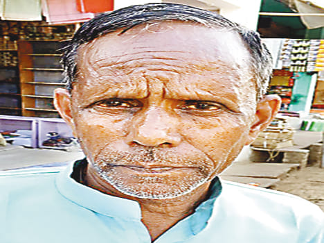 pradhan` husband left the village on the threat