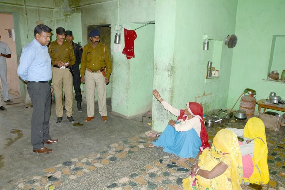 man killed wife and 3 childrens and jumped in well at haryana village