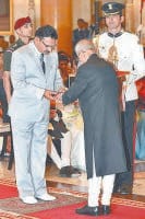 Shaurya Chakra, given to father, martyr Captain, Pawan Kumar, jind