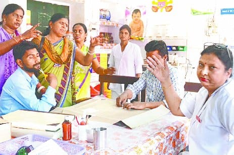 Locked Lucknow MLA then opened toilets