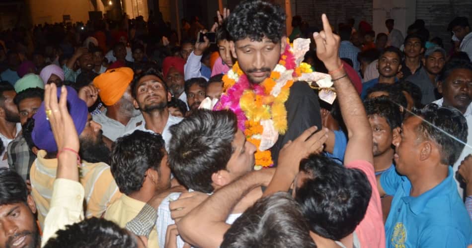 khudabaksh warm welcome at badal village of abohar, amazing story