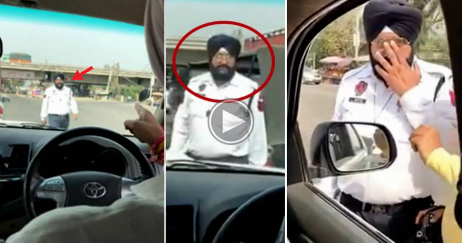 Manpreet Badal catches cops taking bribe