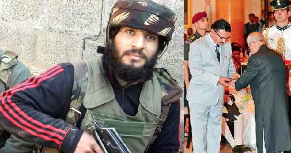 shaurya chakra 2017 to pampore terror attack martyr captain pawan kumar beinwal