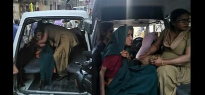 These women, who were made alive on the skeleton, have been taken many times, Mahendipur Bala Ji