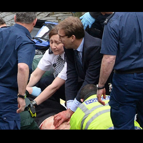british parliament attack: MP Tobias Ellwood has been called a "hero" for helping policeman