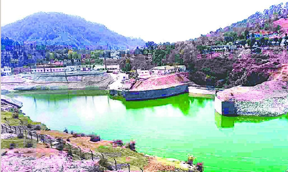 The drinking water line will be connected directly from the army pond