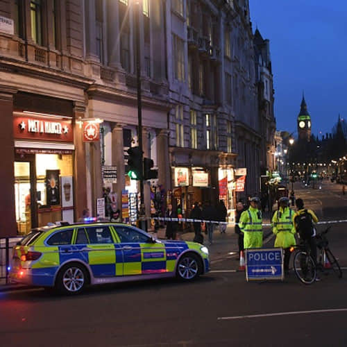 Pictures Of 'Terror incident' near UK Parliament