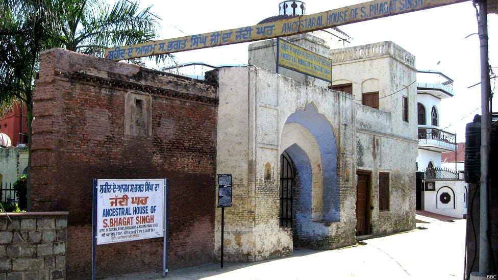 bhagat singh parents house in punjab village