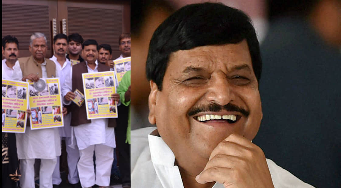 akhilesh yadav and shivpal singh yadav after election loosing 