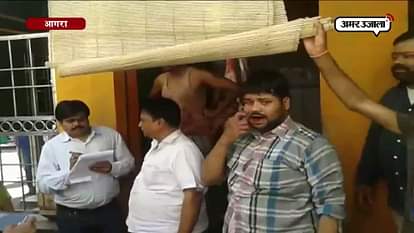 Illigal Slaughter house sealed in Agra